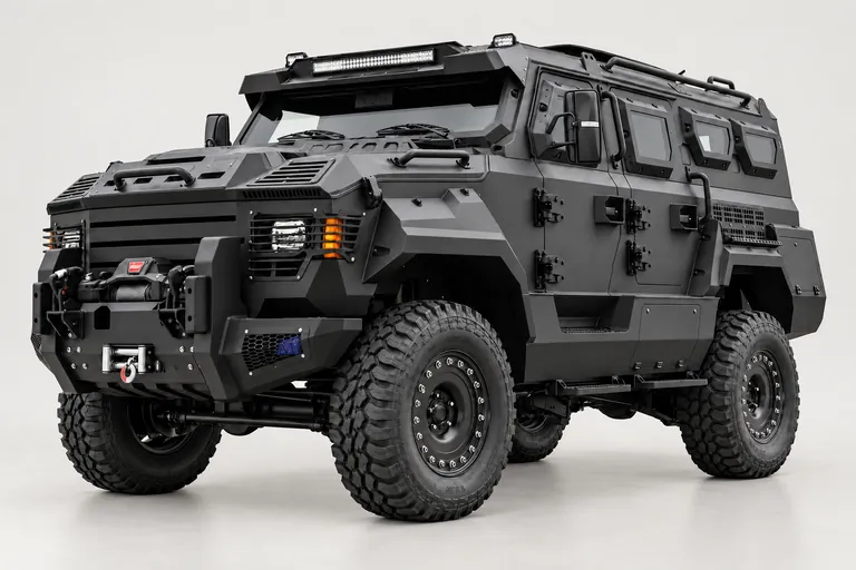 2025 APC Merkava Sagiv 79, complete left-facing exterior studio view