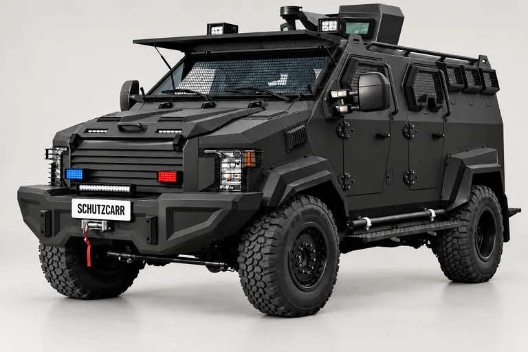 APC Shark, complete left-facing exterior studio view