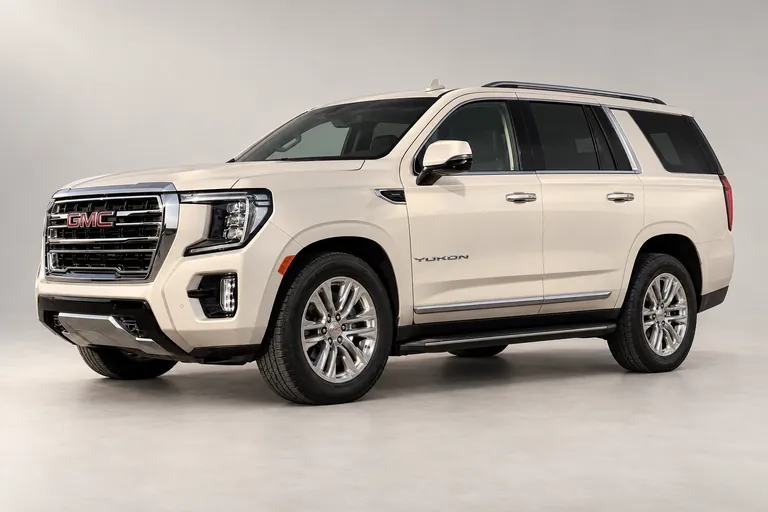 GMC Yukon, complete left-facing exterior studio view