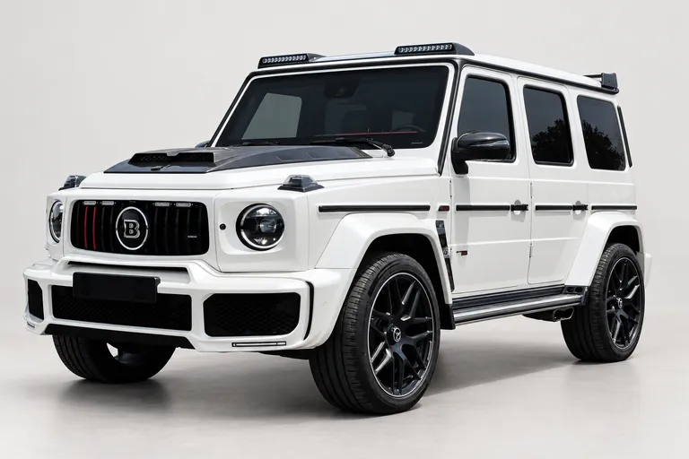Mercedes-Benz Brabus G63 800, complete left-facing exterior studio view