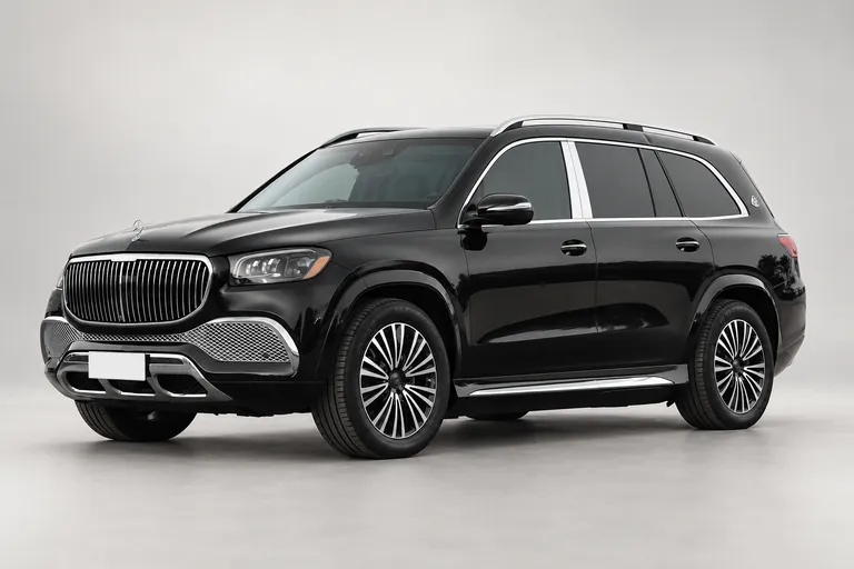 Mercedes Maybach GLS 600, complete left-facing exterior studio view