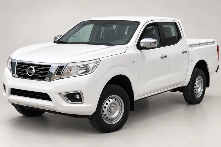 Nissan Navara، صورة استوديو خارجية كاملة باتجاه اليسار