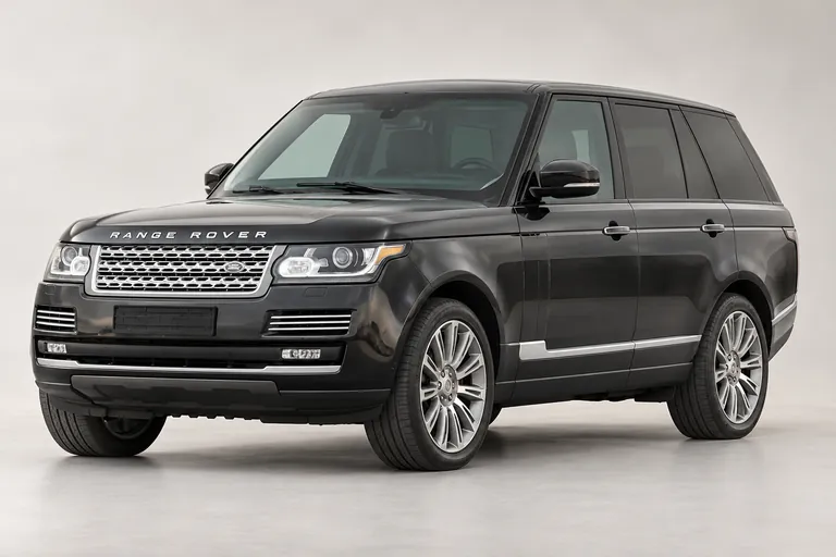 Range Rover Vogue, complete left-facing exterior studio view