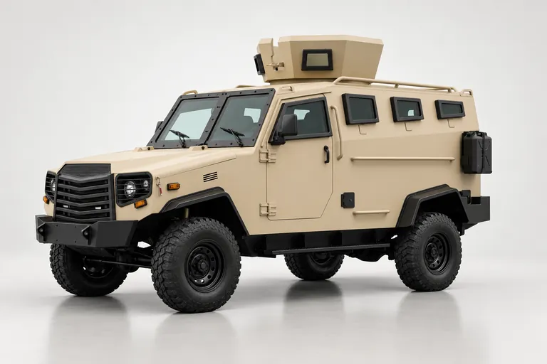 Taran II APC 79, complete left-facing exterior studio view