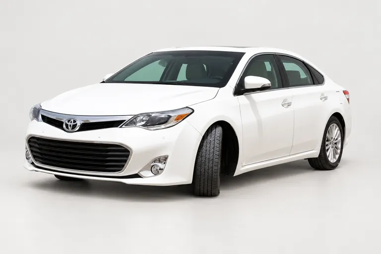 Toyota Avalon, complete left-facing exterior studio view