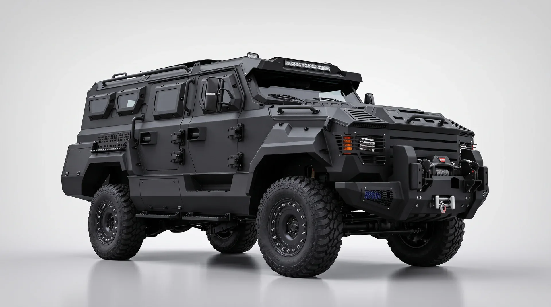 Transporteur de personnel blindé 2025 APC Merkava Sagiv 79 4x4, vue extérieure avant droite