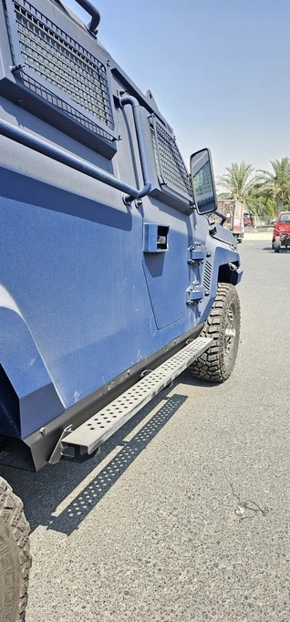 APC Merkava Blue armored personnel carrier right side exterior view