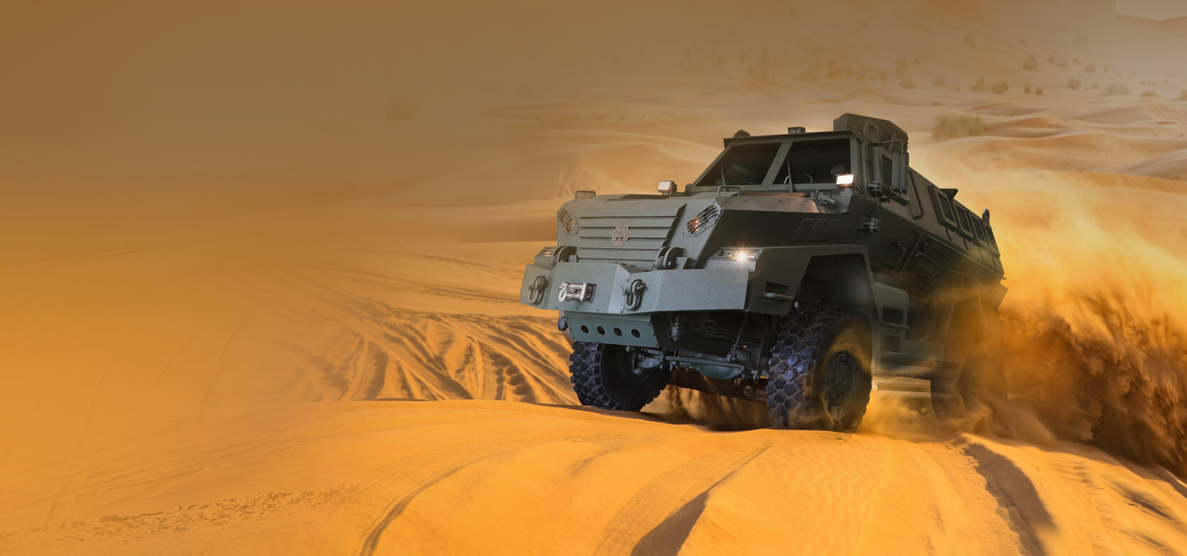MRAP Snake armored vehicle exterior hero view