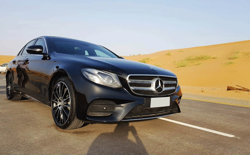 Mercedes-Benz S500 armored luxury sedan exterior hero view