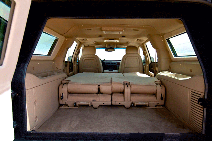 Chevrolet Suburban blindé - intérieur 5