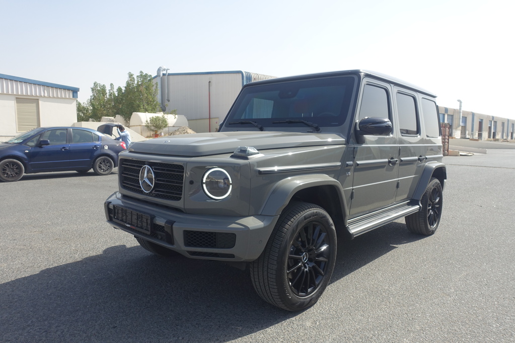 Mercedes-Benz G500 - Grey in the Armored Luxury category - armored vehicle view