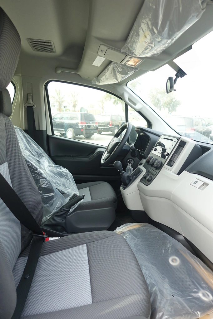 Toyota HiAce 3.5L rear access view for passenger carrier configuration