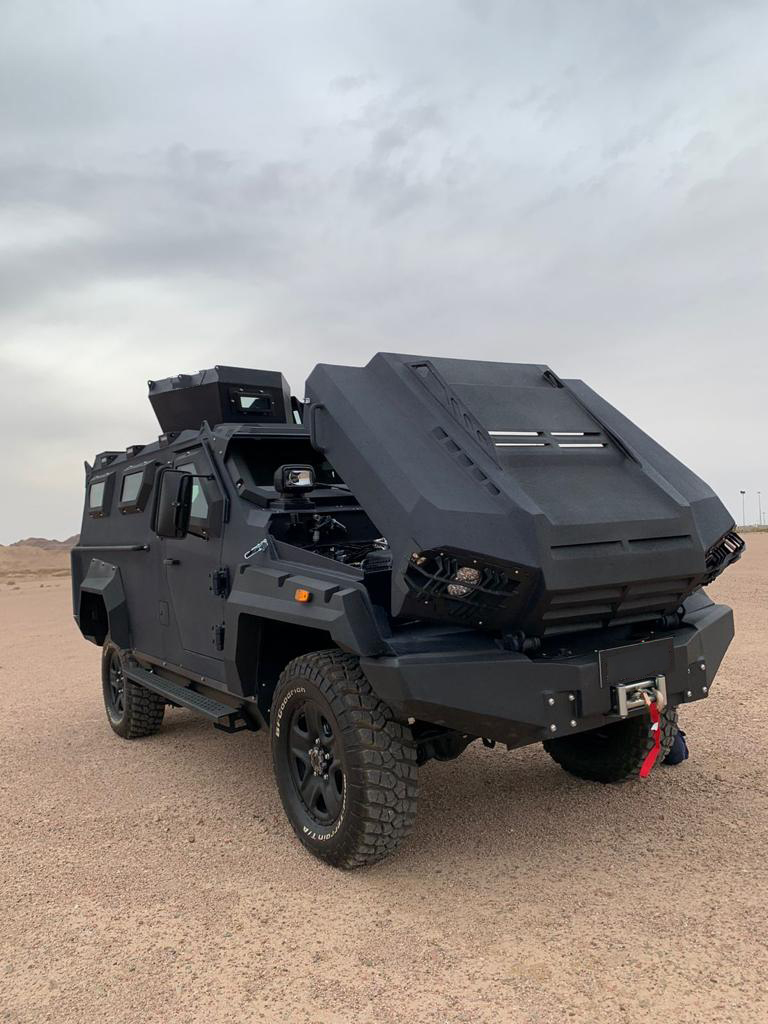 GER 2D front hood open showing service access detail