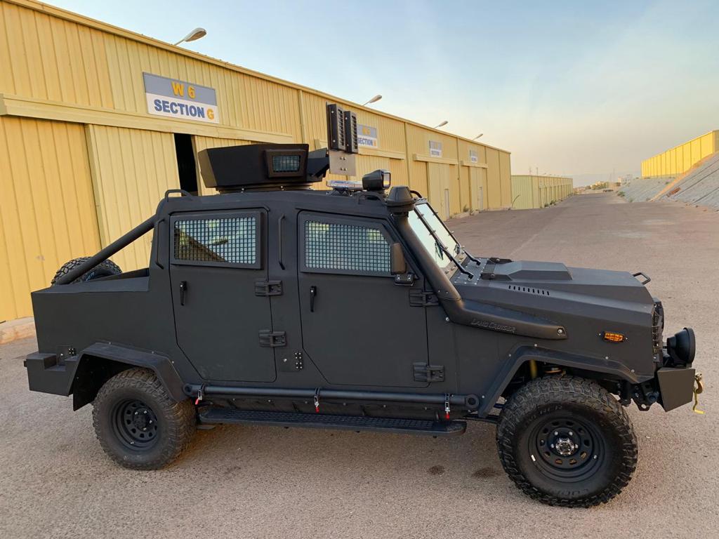 GER 1 armored personnel carrier right side exterior view