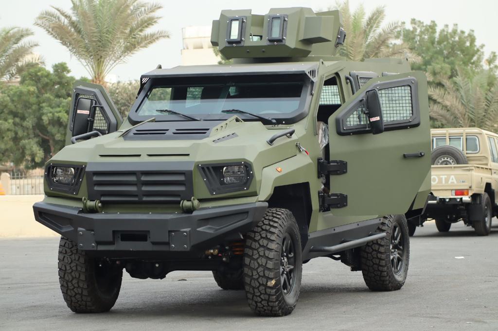 GER 1D front view with all armored doors open