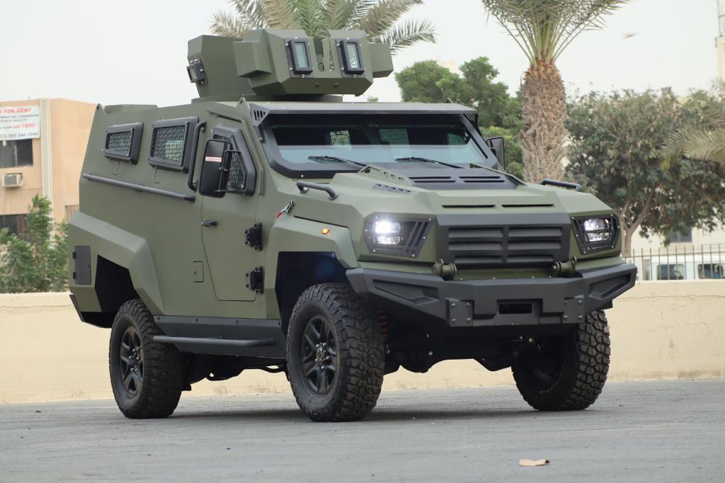 GER 1D armored vehicle with specialized defensive capabilities designed for tactical operations and personnel transport in high-risk environments.