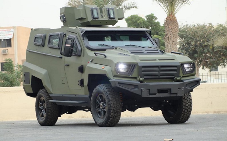 GER 1D armored personnel carrier viewed from the front