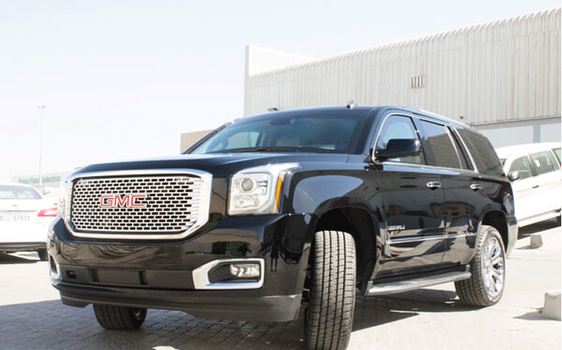 GMC Yukon Denali dans la catégorie VUS Blindé - vue de véhicule blindé