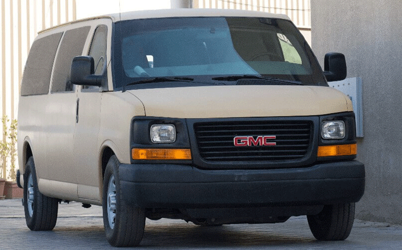 GMC Savana in the Armored Passenger Carriers category - armored vehicle view