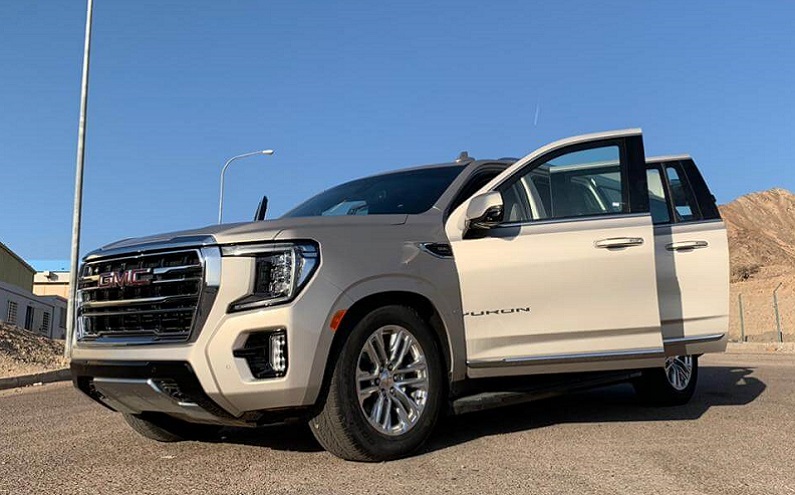 GMC Yukon in the Armored SUV category - armored vehicle view
