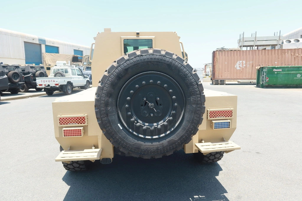 Ford F350 Diesel APC passenger compartment detail for tactical personnel movement
