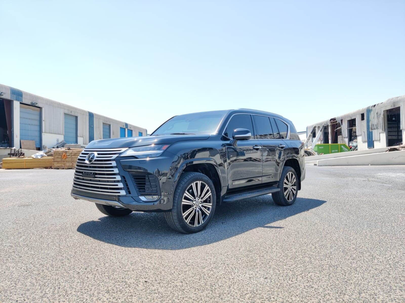 Armored Lexus LX 600 BR6 luxury SUV - high-level civilian ballistic protection vehicle by SchutzCarr with B6 armoring for executive security and discreet travel