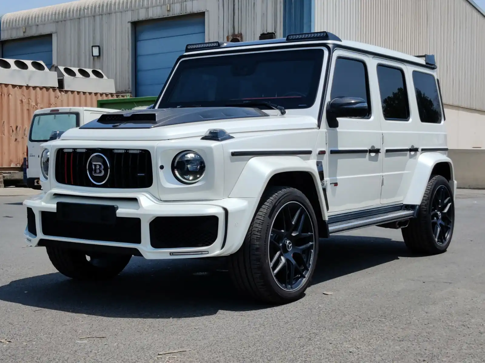 Mercedes-Benz - Brabus G63 800 in the Armored Luxury category - front view