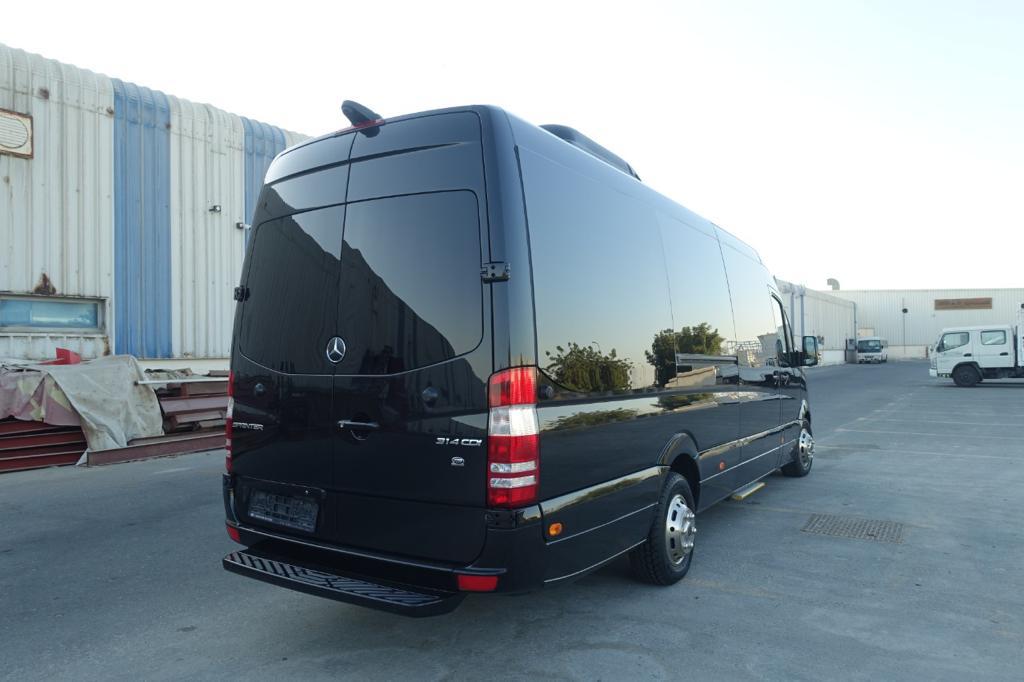 Mercedes-Benz VIP BR6 Sprinter armored van rear right exterior angle