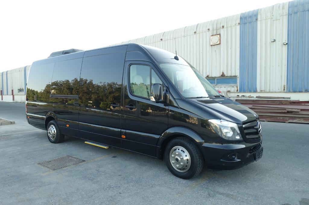 Mercedes-Benz VIP BR6 Sprinter armored van front right exterior angle