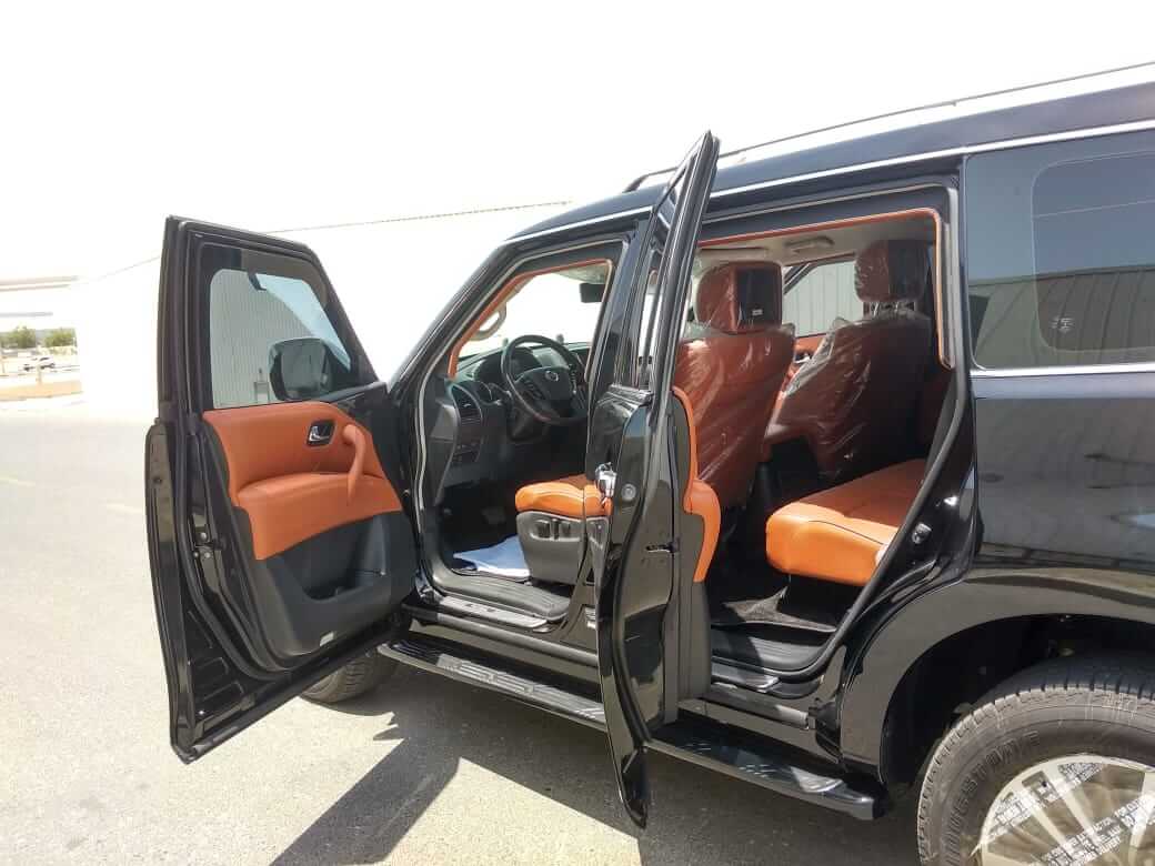 Nissan Patrol armored SUV exterior gallery view one