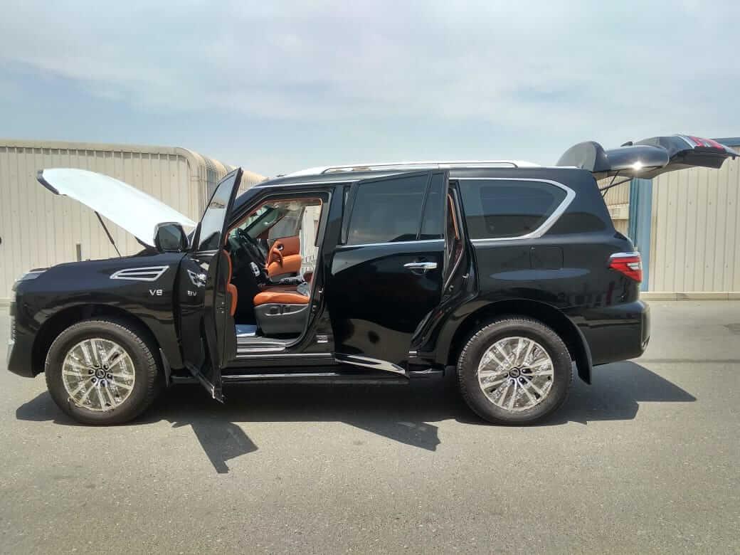 Nissan Patrol armored SUV exterior gallery view two