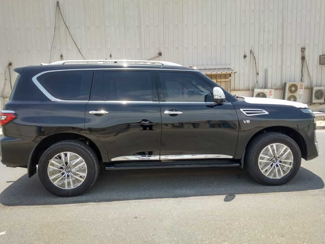 Nissan Patrol armored SUV exterior gallery view three