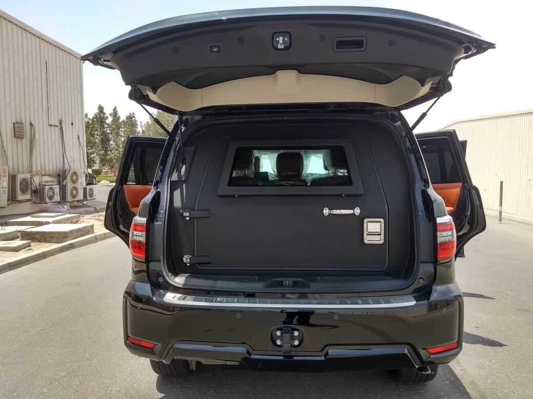 Nissan Patrol armored SUV exterior gallery view five