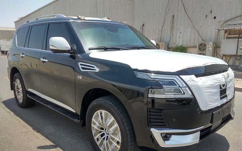 Nissan Patrol dans la catégorie VUS Blindé - vue avant