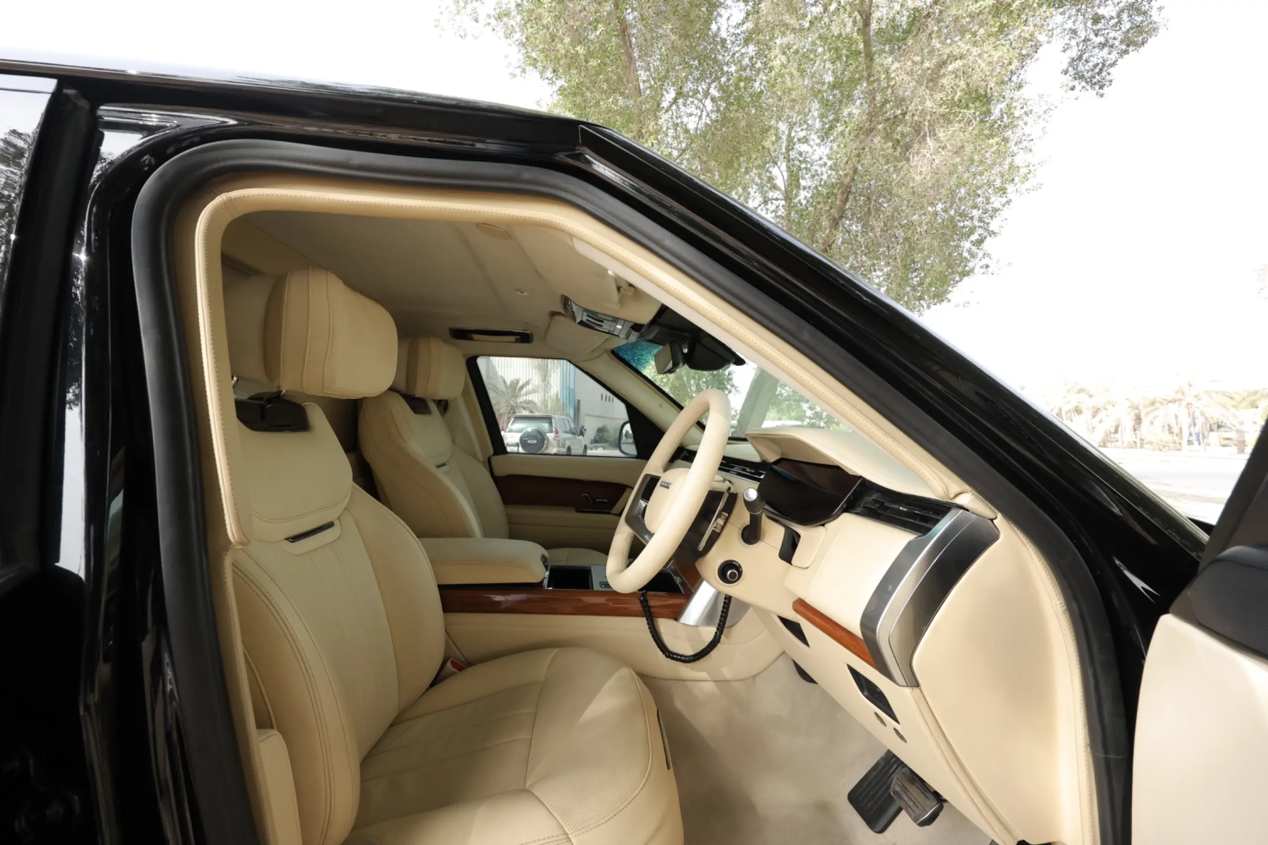 Range Rover BR6 P530 Extended Driver Door Open View
