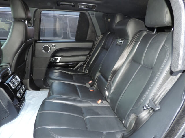 Range Rover Vogue armored luxury SUV leather passenger seats