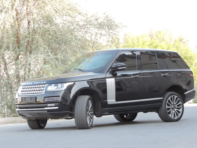 Range Rover Vogue مصفحة فاخرة من الجانب الأيسر