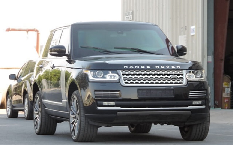Range Rover Vogue in the Armored Luxury category - armored vehicle view