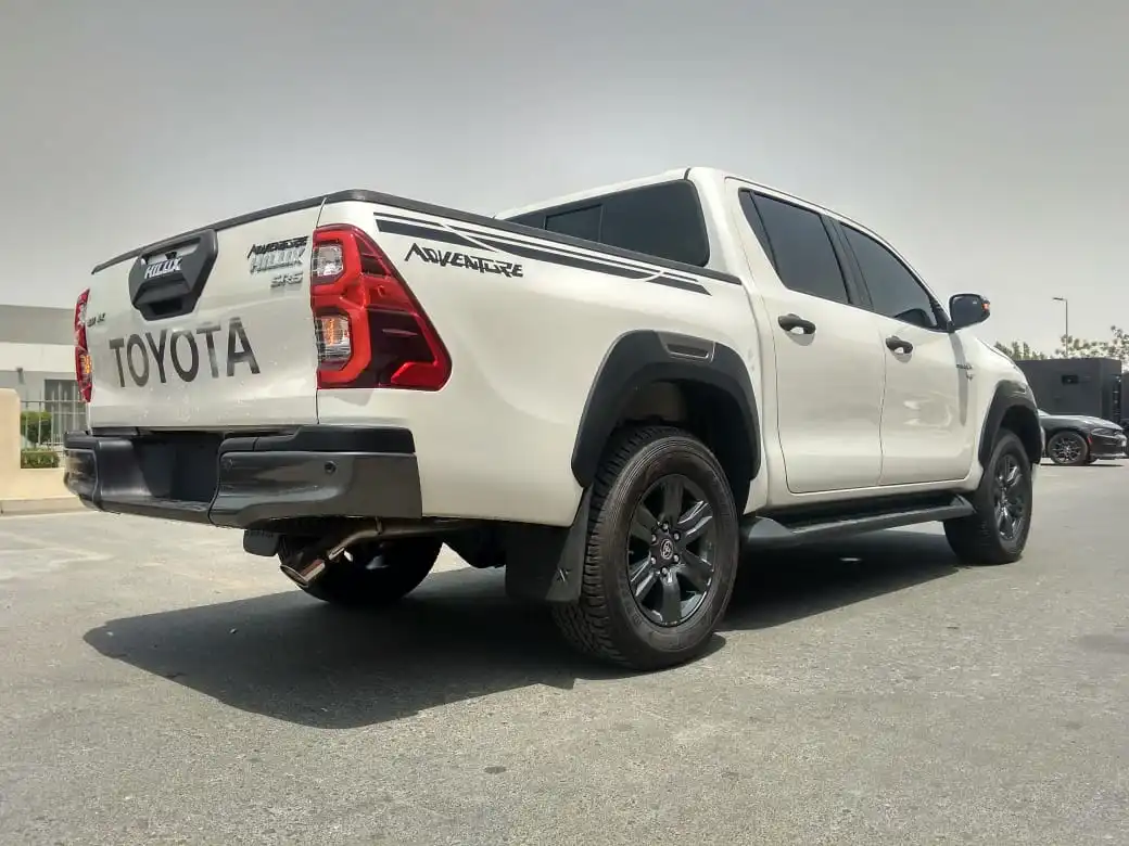 Toyota Hilux Adventure SR5 BR6 armored pickup rear exterior view