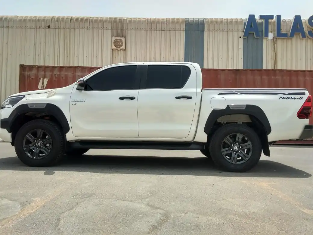 Toyota Hilux Adventure SR5 BR6 armored pickup full left side view