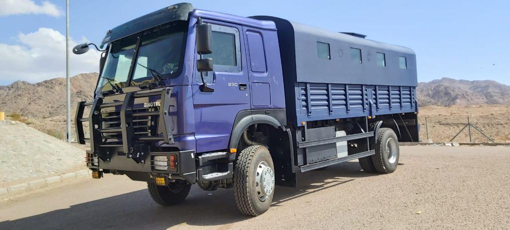 Armored Trucks in the Armored Trucks category - side profile, left side, passenger seating
