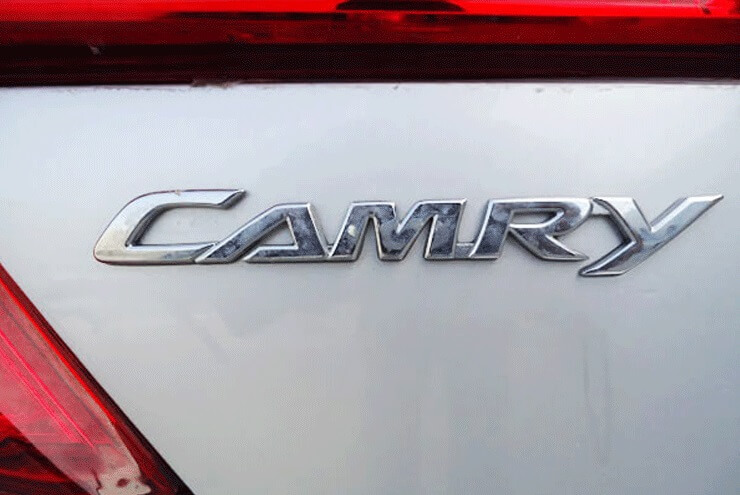 Toyota Camry blindé - détail extérieur
