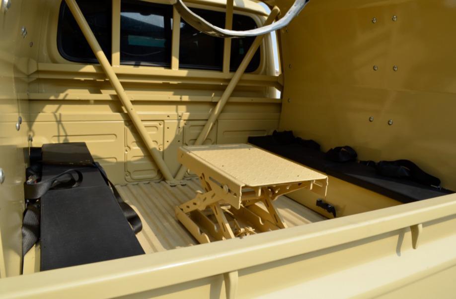 Toyota LC79 - LRPV B6 with Gunner Turret Back Space