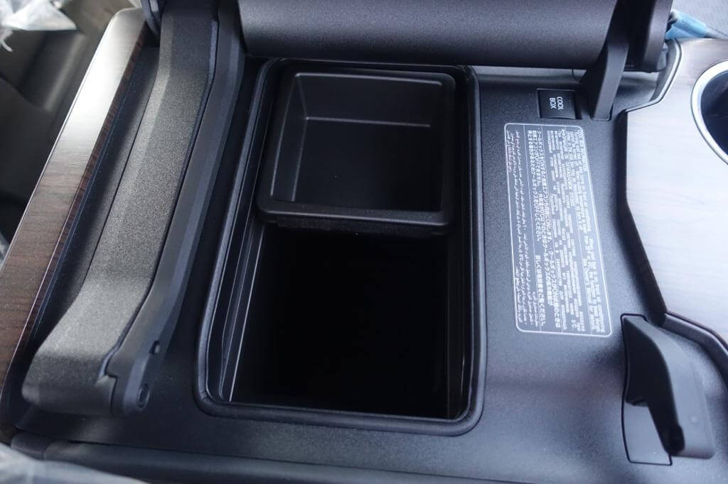 Toyota Land Cruiser 300 armored SUV rear storage space