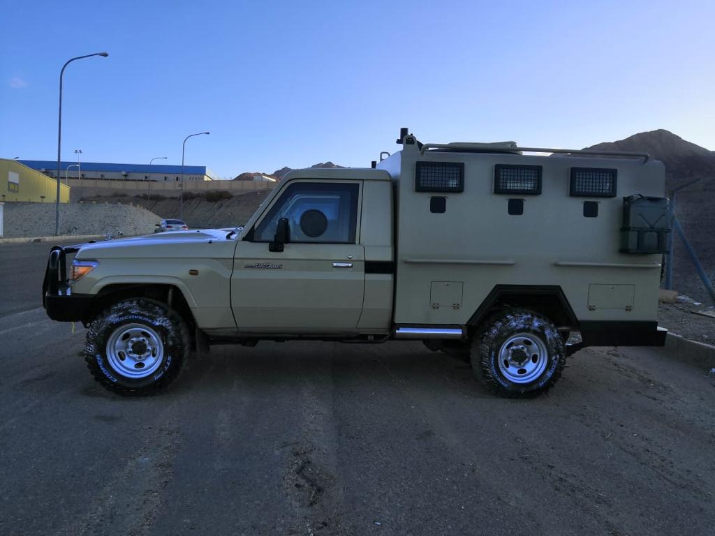 Toyota Troop Carrier LC79 - 8 Crew BR6 Full Left Side
