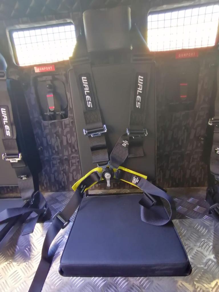 Toyota Troop Carrier LC79 - 8 Crew BR6 Individual Back Seat