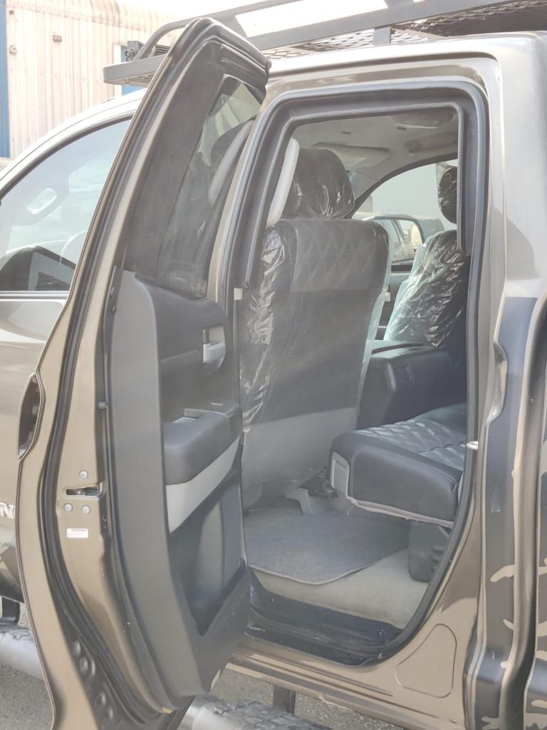 Toyota Tundra Off Road Edition Back Left Door Open